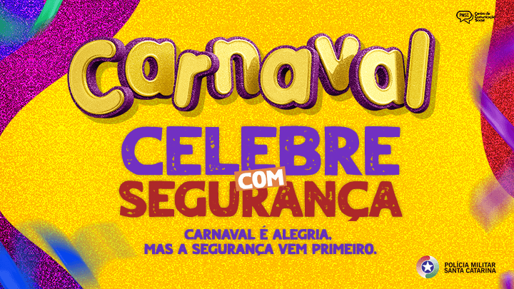Polícia Militar lança Operação Alegria para segurança no carnaval 2026 - SSP/SC