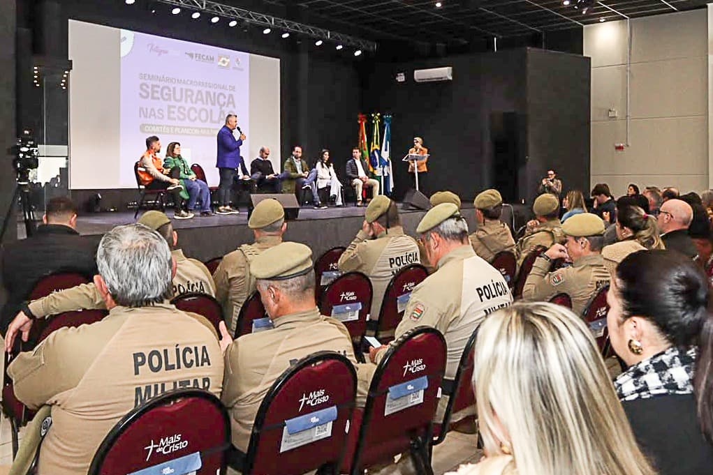 SSP-SC encerra ciclo de seminários sobre segurança nas escolas em Governador Celso Ramos