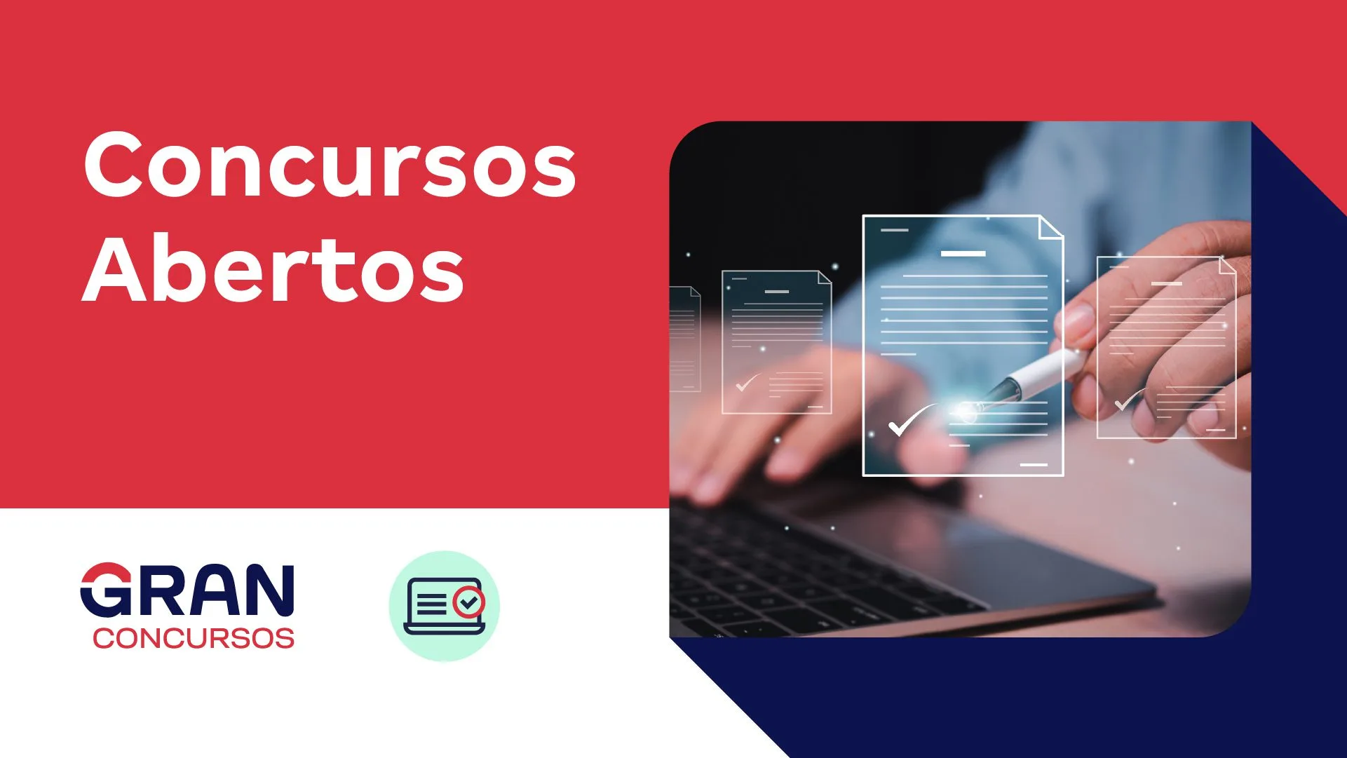 Concursos Abertos: milhares de inscrições abertas. Até R$ 35 mil!
